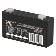 Батарея до ДБЖ EMOS B9651 AGM 6V 1.3Ah fast 4,7mm (B9651)