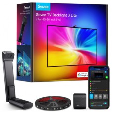 Світлодіодна стрічка Govee Набір H6097 TV Backlight 3 Lite 40-50'', RGBICW, WI-FI/Bluetooth, чорний (H60973D1)