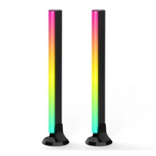 Світлодіодна стрічка Govee Набір H6046 Flow Plus Light Bars, RGBIC, WI-FI/Bluetooth, чорний (H6046311)