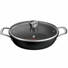 Сотейник Tefal Excellence+ з кришкою 24см чорний (G3308802)
