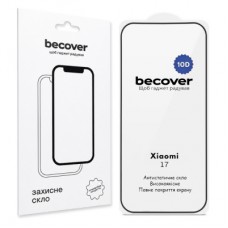 Скло захисне BeCover 10D Xiaomi 17 Black (715710)