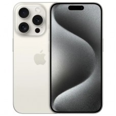 Мобільний телефон Apple iPhone 15 Pro 128Gb White Titanium eSim (REF A) BREEZY (2AMTQN3)