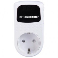 Реле напруги EUROELECTRIC 16А 3.5kW (AV) 150V-210V/230V-280V (RV-16A/3,5kW(AV))