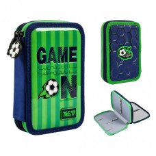 Пенал Yes твердий подвійний Football Fan HP-01 (533714)