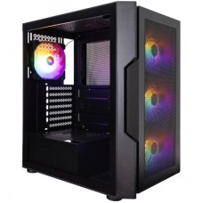 Корпус для ПК 1stPlayer T7-P-BK-4F1-PS-750FK-EU