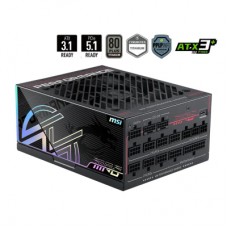 Блок живлення MSI 1600W (MPG AI1600TS PCIE5)