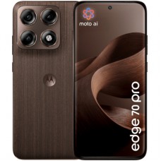 Мобільний телефон Motorola Edge 70 Pro 8/256GB Chicory Coffee (Wood) (PBC20086RS)