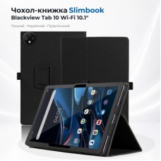 Чохол до планшета BeCover Slimbook Blackview Tab 10 Wi-Fi 10.1" Black (715844)