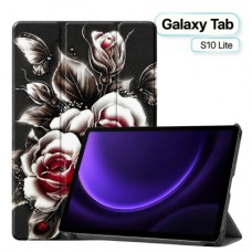 Чохол до планшета BeCover Smart Case Samsung Galaxy Tab S10 Lite SM-X400/406 10.9" Black Rose (715924)
