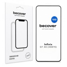 Скло захисне BeCover 10D Infinix GT 30 (X6876) Black (715937)