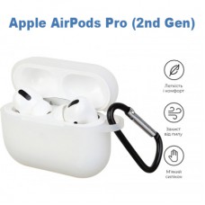 Чохол для навушників BeCover Silicon для Apple AirPods Pro (2nd Gen) White (710199)
