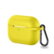 Чохол для навушників BeCover Silicon для Apple AirPods Pro Yellow (704492)