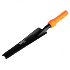 Лопата Neo Tools совок садовий, вузький, 30см, система NEO Click, 0.15кг (95-072)
