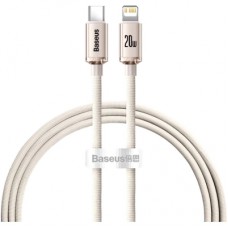 Дата кабель USB-C to Lightning 1.2m 20W pink Baseus (CAJY001304)