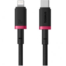 Дата кабель USB-C to Lightning 2.0m 20W red+black Baseus (P10377800U01-03)