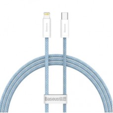 Дата кабель USB-C to Lightning 1.0m 20W blue Baseus (CALD000003)
