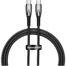 Дата кабель USB-C to USB-C 1.0m 100W black Baseus (CADH000701)