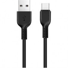 Дата кабель USB 2.0 AM to USB-C 2.0m 3A X20 black HOCO (6957531068907)