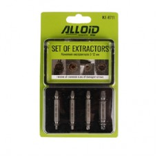 Екстрактор Alloid 3-12 мм., 4шт. (KE-8711)