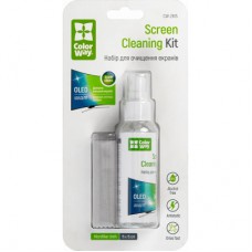 Спрей для очищення ColorWay Screens Cleaning Kit TV/OLED/LED/LCD 60ML + Microfibre (CW-2615)