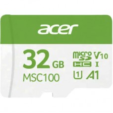 Карта пам'яті Acer 32GB microSD MSC100 /U1/ V10/A1 Read 100MB/s / Write 10MB/s (BL.9BWWA.335)