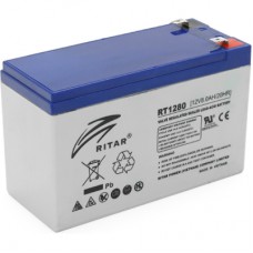 Батарея до ДБЖ Ritar RT1280, 12V 8.0Ah (RT1280 Q12)
