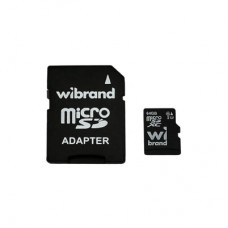 Карта пам'яті Wibrand 64GB mictoSD class 10 UHS-II (U3) V10 Read 80/Write 30 (WICDXU3/64GB-A)