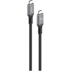 Дата кабель USB-C to USB-C 0.3m USB4 240W 8K60Hz 40Gbps Cablexpert (CCBP-USB4-CMCM240-0.3M)