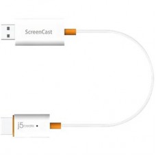 Адаптер J5create Wireless1080p AirPlay/Miracast/Chromecast up to 15m white (JVAW56-N)