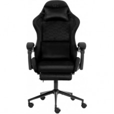 Крісло ігрове GT Racer X-2338 Black (X-2338 Fabric Black/Black Suede)