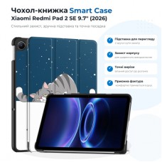 Чохол до планшета BeCover Smart Case Xiaomi Redmi Pad 2 SE 9.7" (2026) Good Night (715834)