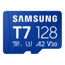 Карта пам'яті Samsung 128GB microSDXC class 10 UHS-I U3 V30 A2 T7 (MB-MB128T/WW)