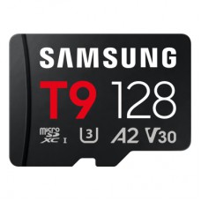 Карта пам'яті Samsung 128GB microSDXC class 10 UHS-I U3 V30 A2 T9 (MB-MH128T/WW)