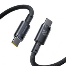 Дата кабель USB-C to USB-C 1.0m 100W black Baseus (E0426W00)