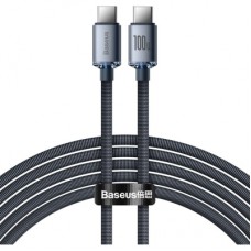 Дата кабель USB-C to USB-C 2.0m 100W black Baseus (CAJY000701)