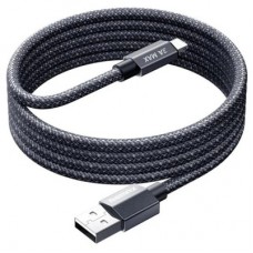 Дата кабель USB 2.0 AM to Lightning 1.2m aluminum alloy braided Remax (6954851235064)