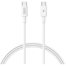 Дата кабель USB-C to USB-C 65W white Remax (6954851214458)