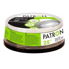Диск DVD PATRON 4.7Gb 16x Cake box 25шт (INS-D022)