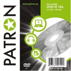 Диск DVD PATRON 4.7Gb 16x SLIM box 10шт (INS-D017)