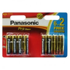 Батарейка Panasonic AA PRO POWER * 8 (LR6XEG/8BW)
