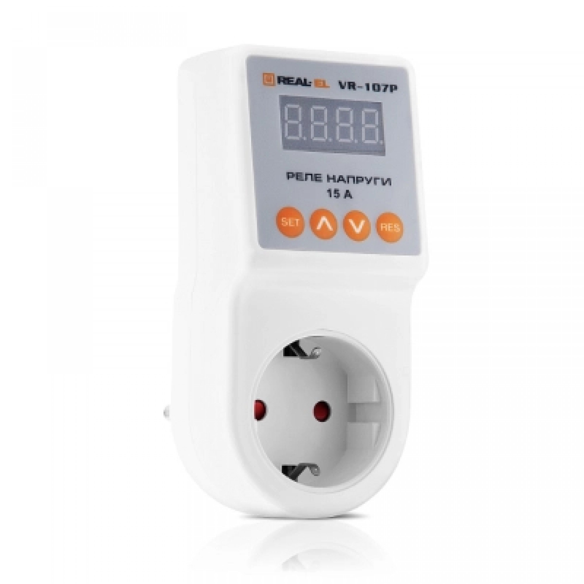 Реле напруги REAL-EL VR-107P, white (EL122300008)
