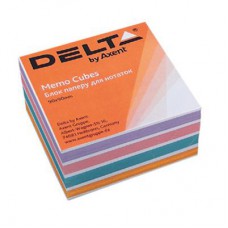 Папір для нотаток Delta by Axent "COLOR" 90Х90Х30мм, glued (D8024)