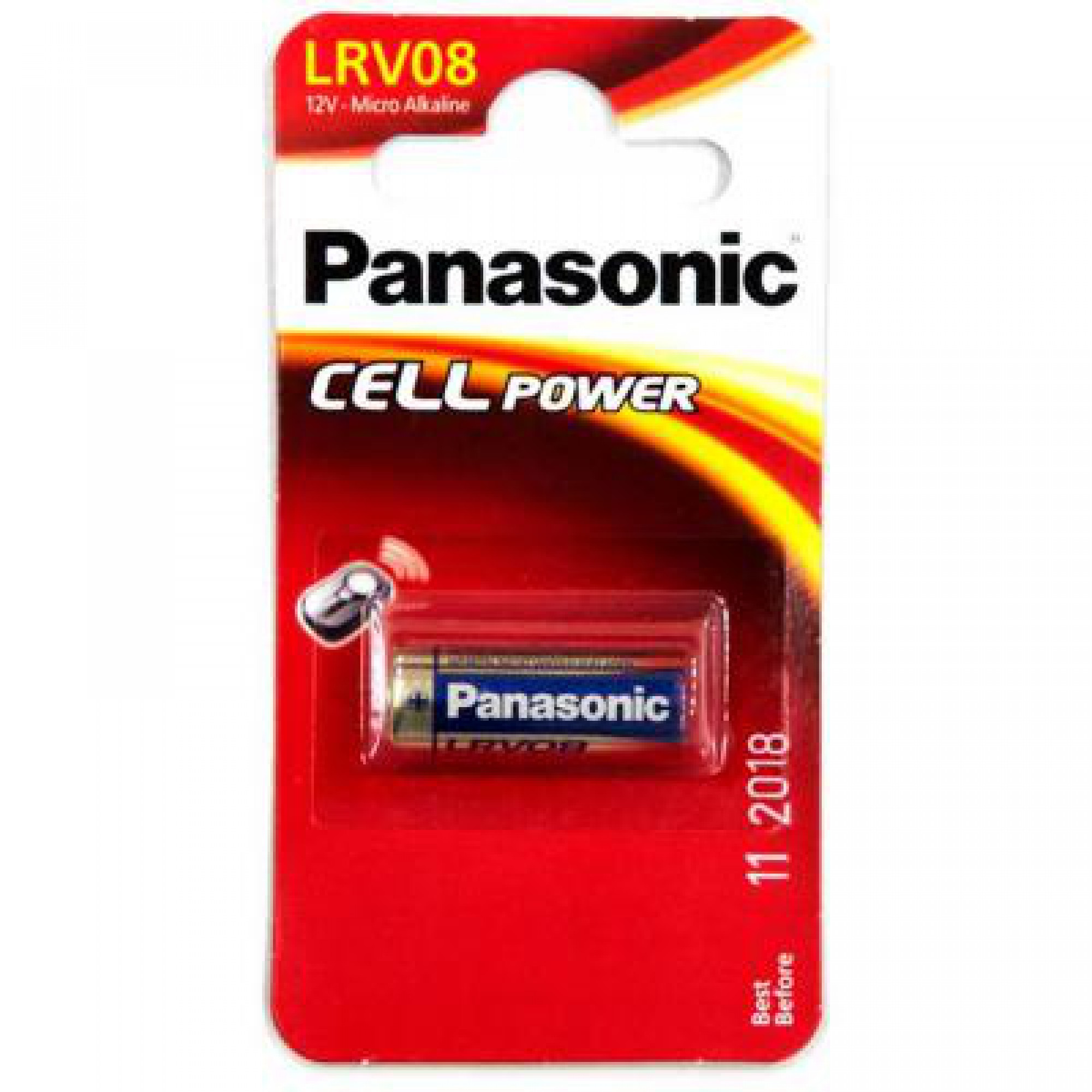Батарейка Panasonic LRV08 * 1 (альтернативне маркування MN21, A23) (LRV08L/1BE)