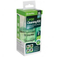 Універсальний чистячий набір ColorWay Cleaning Kit XL for Screens, TVs, PCs (CW-5200)