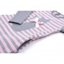 Плаття Breeze в смужку з котиком (8185-128G-pink)