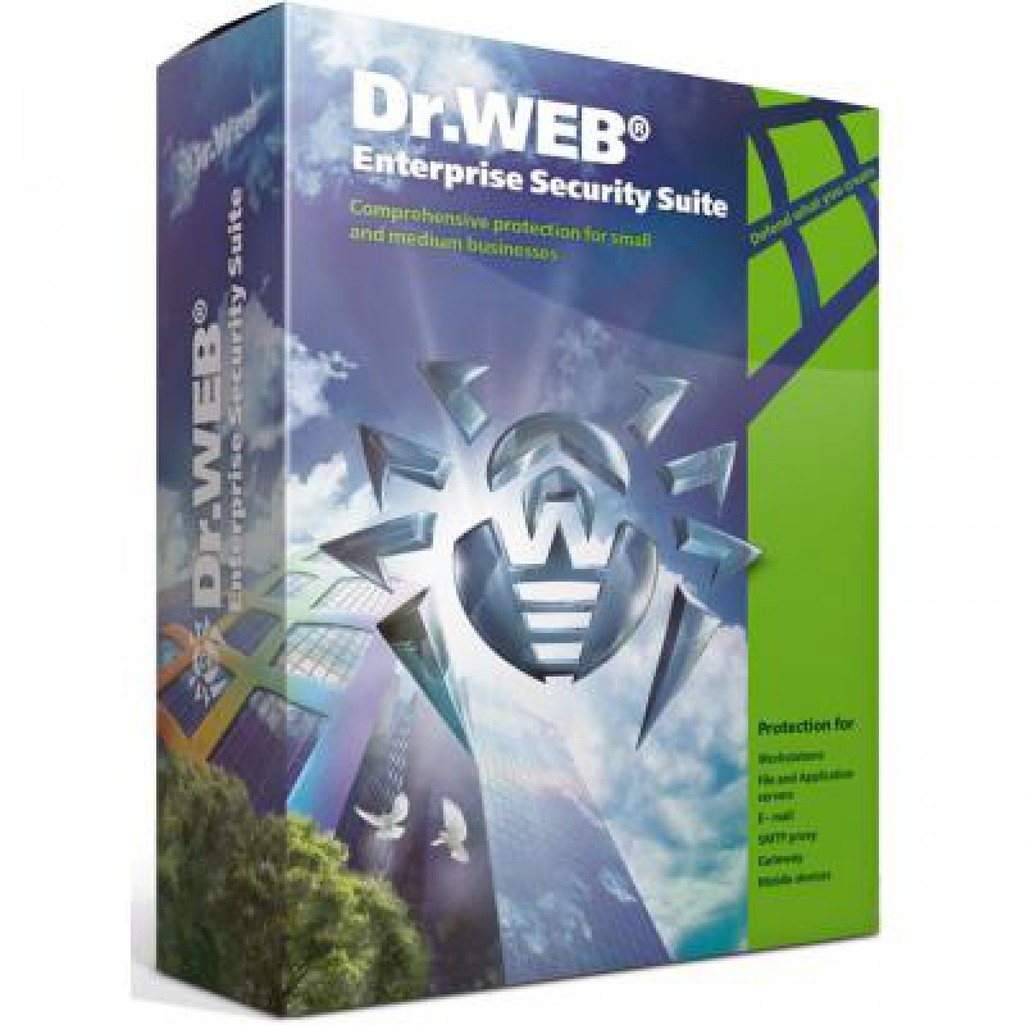 Антивірус Dr. Web Gateway Security Suite + ЦУ/ Антиспам 24 ПК 3 года эл. лиц. (LBG-AAC-36M-24-A3)