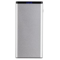 Батарея універсальна 2E 10000мА/ч, DC 5V, USB-2.1A, MicroUSB, Light. Inp, Allum (2E-PB1010A-SILVER)