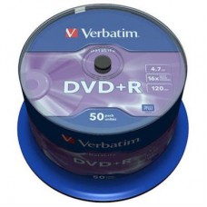 Диск DVD Verbatim 4.7Gb 16x CakeBox 50шт (43815)