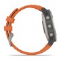 Смарт-годинник Garmin Fenix 6 Pro Sapphire Titanium with Ember Orange Band (010-02158-14/13)