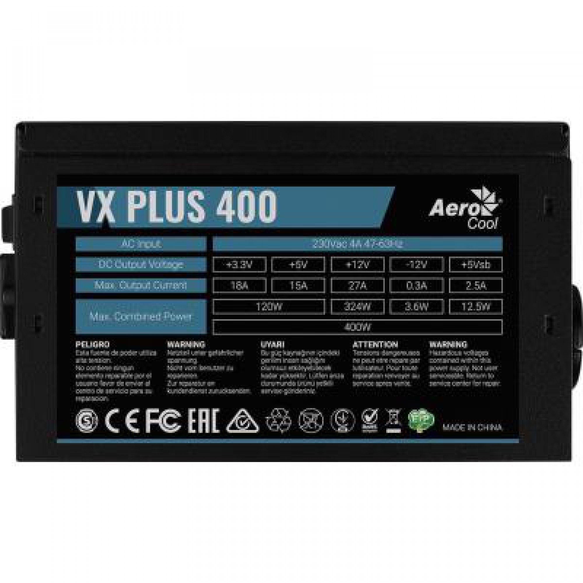 Блок живлення AeroCool VX PLUS 400 bulk